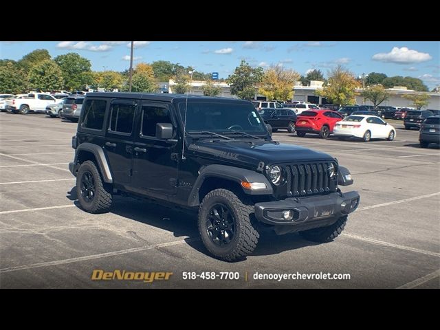 2021 Jeep Wrangler Unlimited Willys