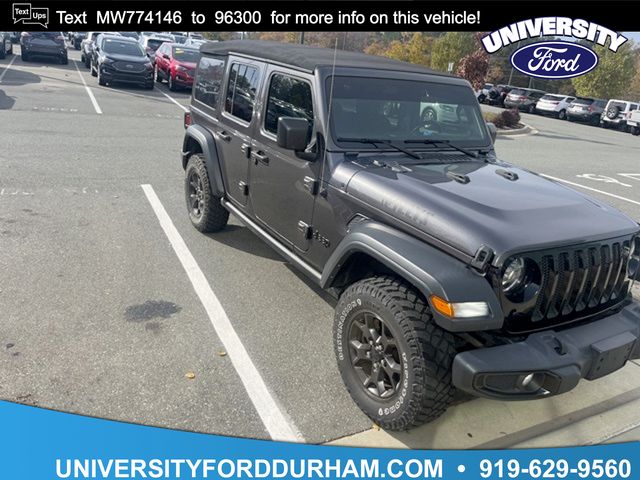 2021 Jeep Wrangler Unlimited Willys