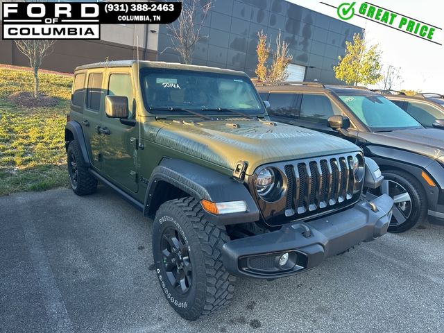 2021 Jeep Wrangler Unlimited Willys