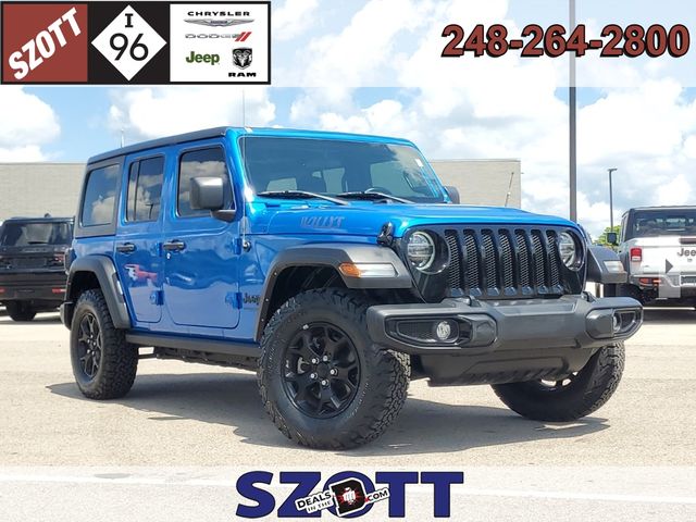 2021 Jeep Wrangler Unlimited Willys