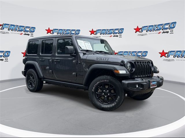 2021 Jeep Wrangler Unlimited Willys