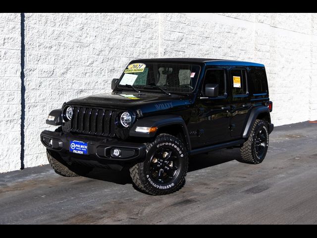 2021 Jeep Wrangler Unlimited Willys