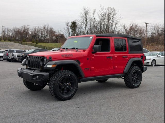 2021 Jeep Wrangler Unlimited Willys