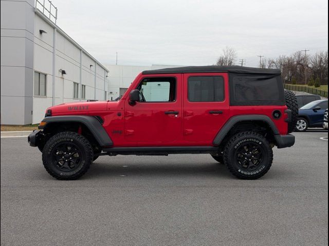 2021 Jeep Wrangler Unlimited Willys