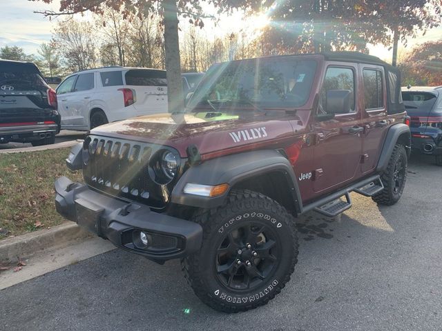 2021 Jeep Wrangler Unlimited Willys