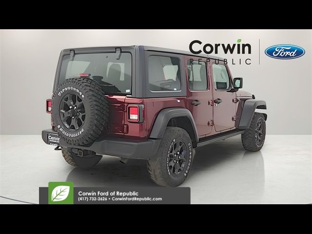 2021 Jeep Wrangler Unlimited Willys