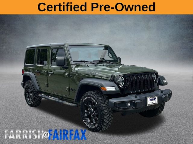 2021 Jeep Wrangler Unlimited Willys