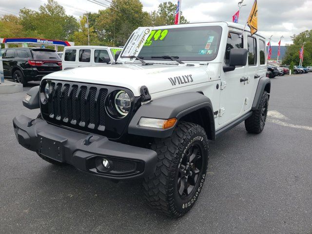 2021 Jeep Wrangler Unlimited Willys