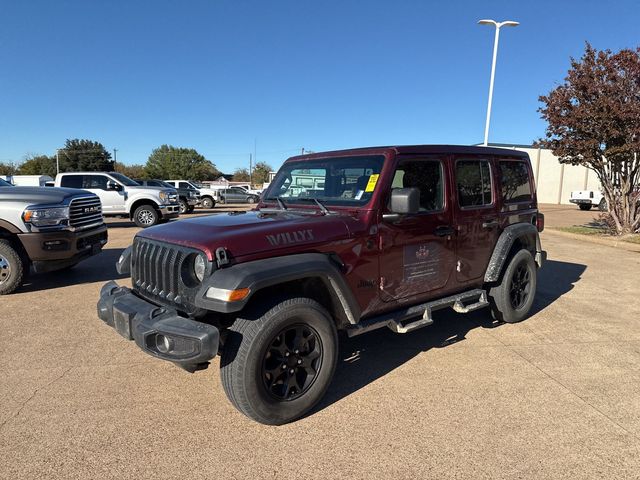 2021 Jeep Wrangler Unlimited Willys