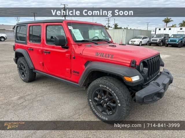 2021 Jeep Wrangler Unlimited Willys