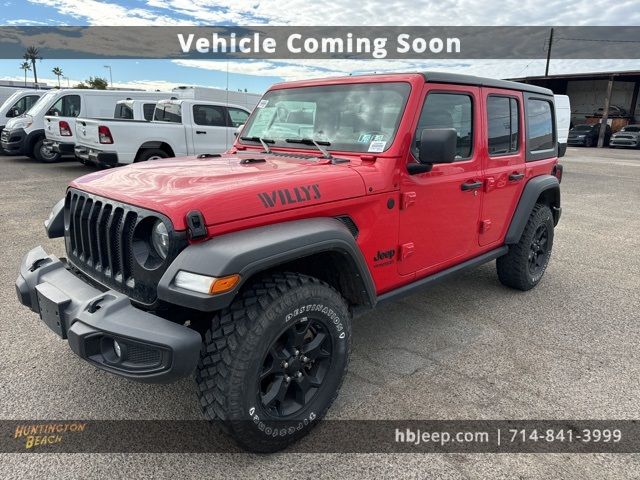 2021 Jeep Wrangler Unlimited Willys