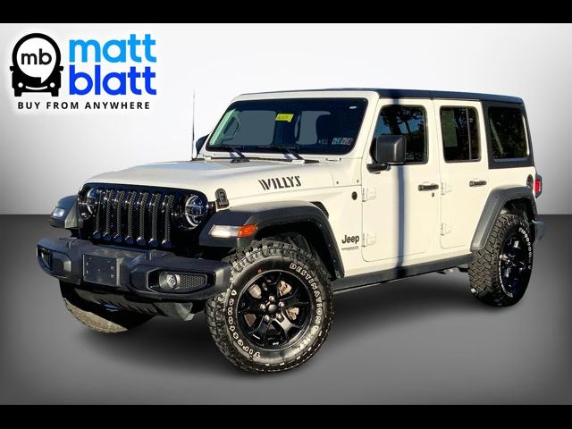 2021 Jeep Wrangler Unlimited Willys