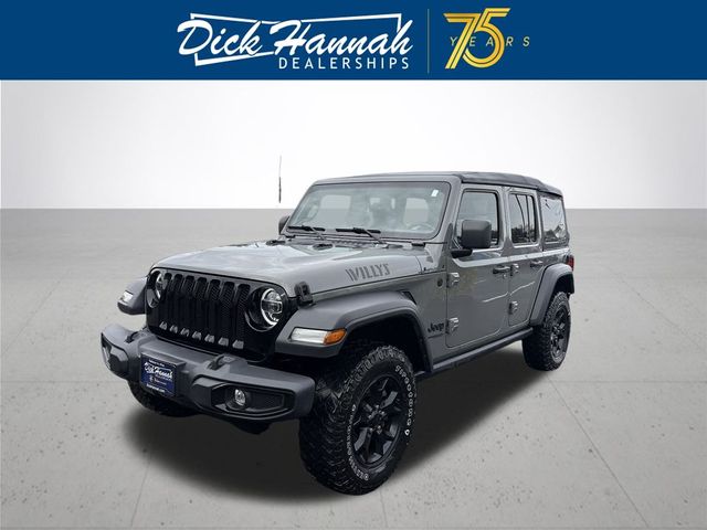 2021 Jeep Wrangler Unlimited Willys