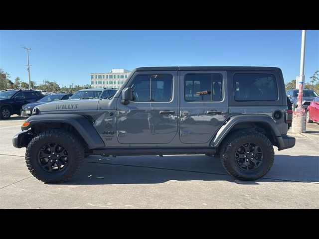 2021 Jeep Wrangler Unlimited Willys