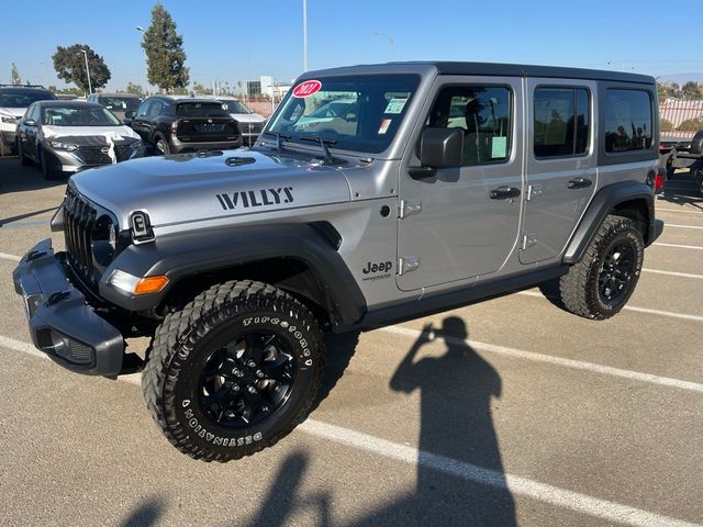 2021 Jeep Wrangler Unlimited Willys