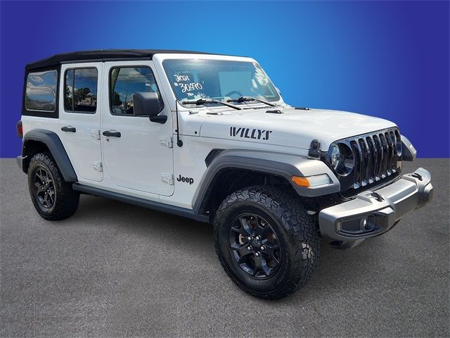 2021 Jeep Wrangler Unlimited Willys