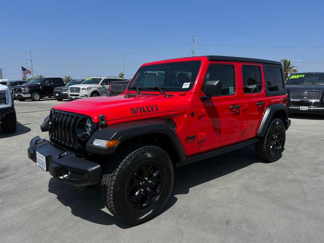 2021 Jeep Wrangler Unlimited Willys