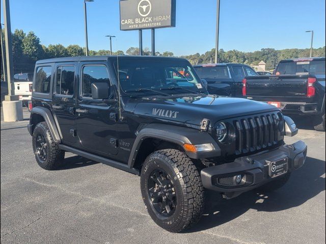 2021 Jeep Wrangler Unlimited Willys