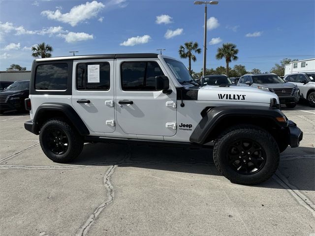 2021 Jeep Wrangler Unlimited Willys