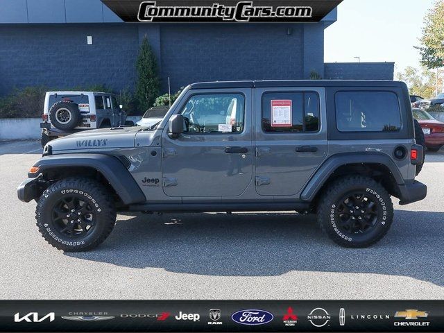 2021 Jeep Wrangler Unlimited Willys