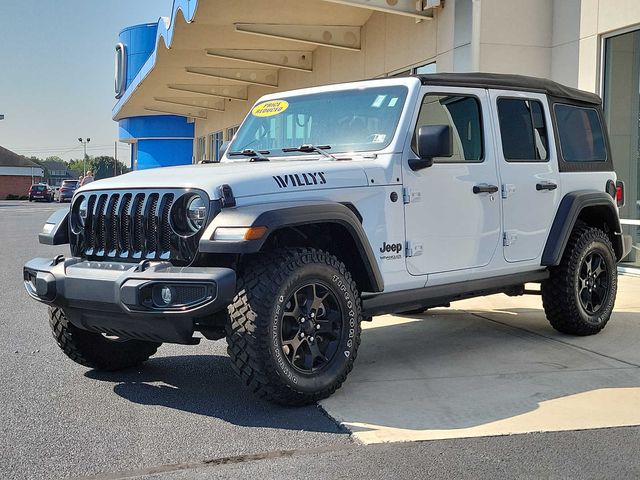 2021 Jeep Wrangler Unlimited Willys