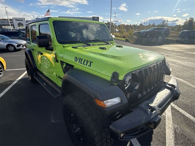 2021 Jeep Wrangler Unlimited Willys