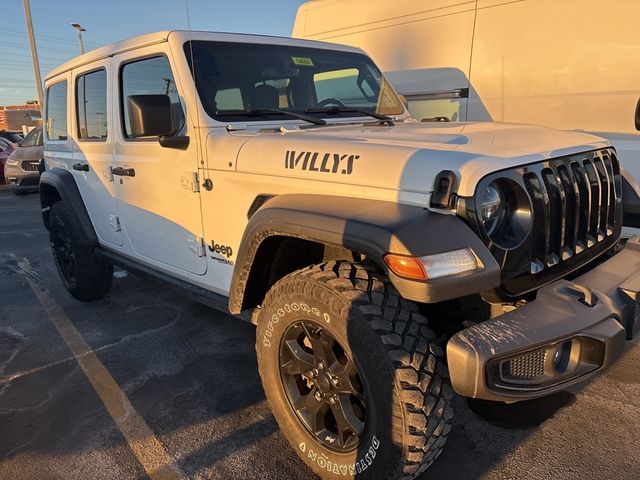 2021 Jeep Wrangler Unlimited Willys