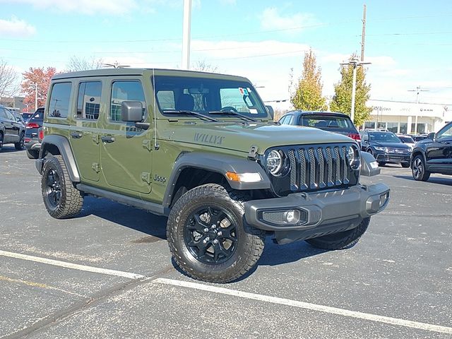 2021 Jeep Wrangler Unlimited Willys