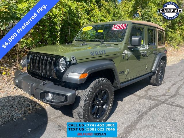 2021 Jeep Wrangler Unlimited Willys