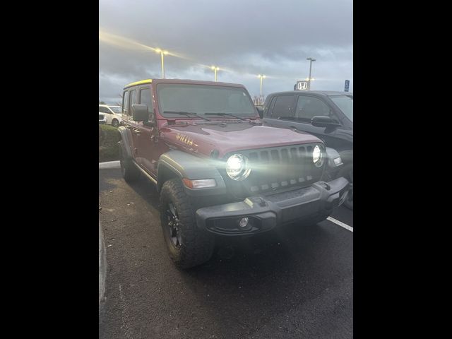 2021 Jeep Wrangler Unlimited Willys