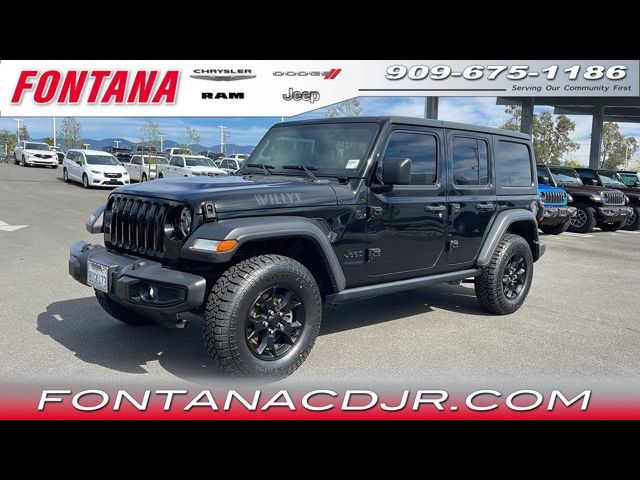 2021 Jeep Wrangler Unlimited Willys