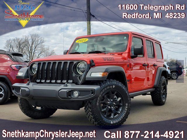 2021 Jeep Wrangler Unlimited Willys