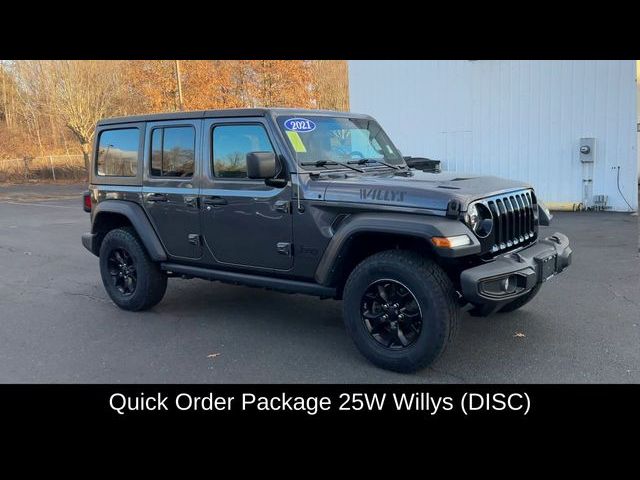 2021 Jeep Wrangler Unlimited Willys