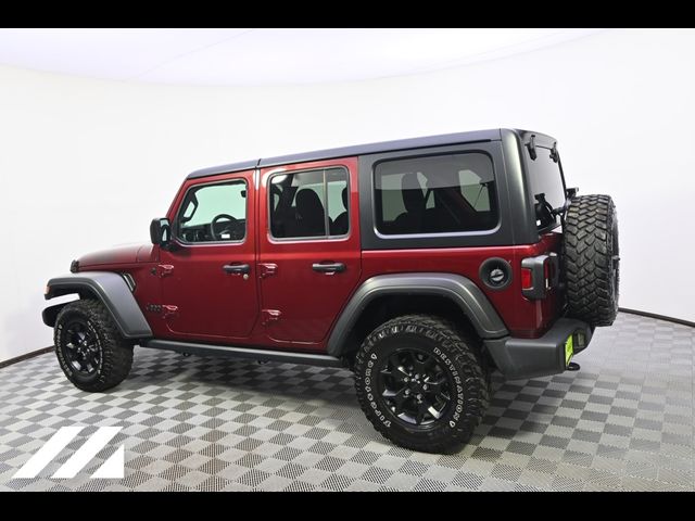 2021 Jeep Wrangler Unlimited Willys