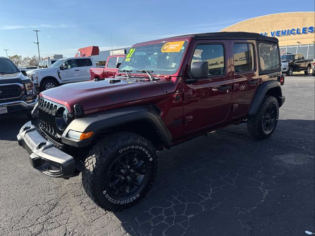 2021 Jeep Wrangler Unlimited Willys