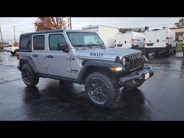 2021 Jeep Wrangler Unlimited Willys