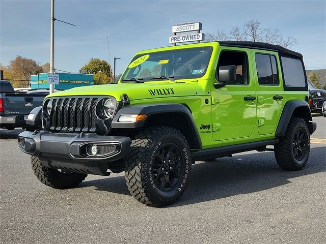 2021 Jeep Wrangler Unlimited Willys