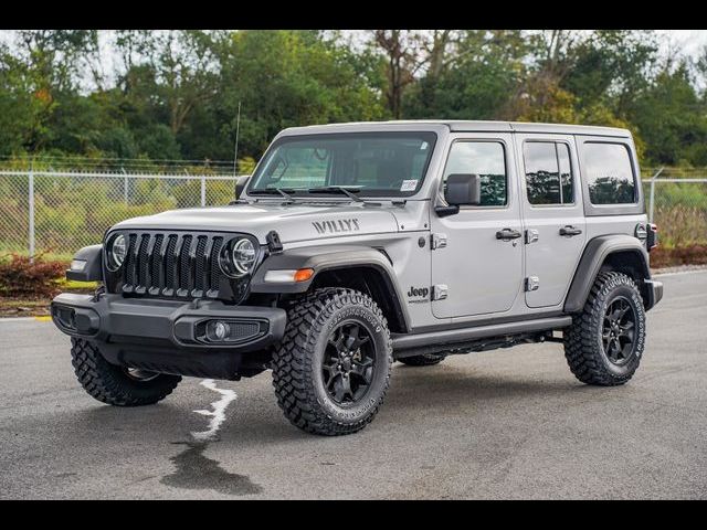 2021 Jeep Wrangler Unlimited Willys