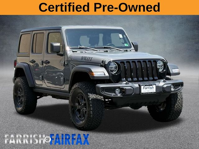 2021 Jeep Wrangler Unlimited Willys