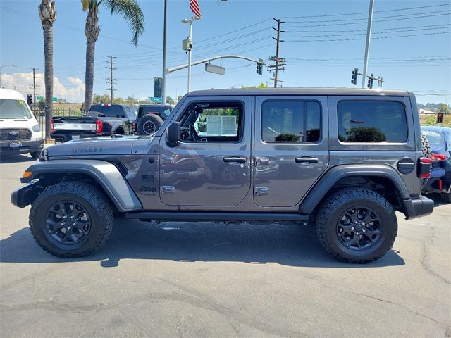 2021 Jeep Wrangler Unlimited Willys