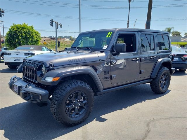 2021 Jeep Wrangler Unlimited Willys