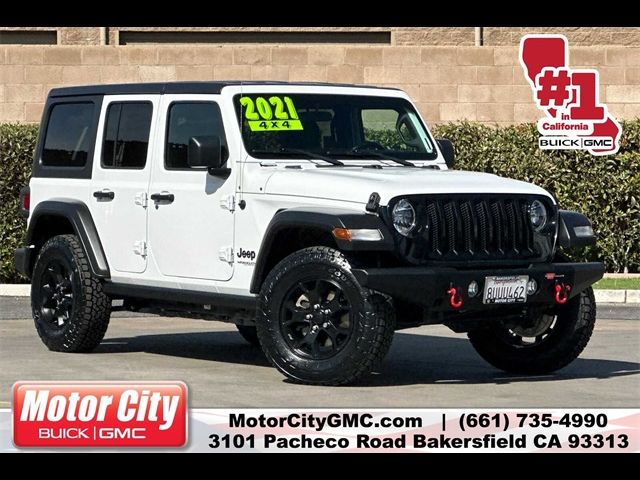 2021 Jeep Wrangler Unlimited Willys Sport