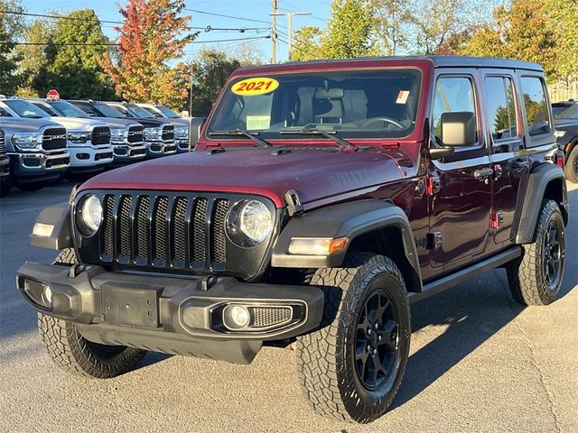 2021 Jeep Wrangler Unlimited Willys Sport