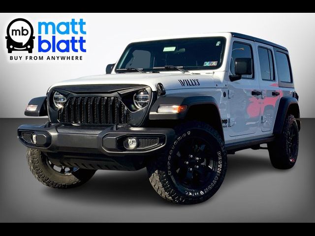 2021 Jeep Wrangler Unlimited Willys