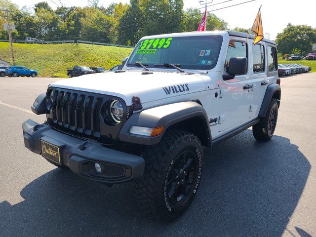 2021 Jeep Wrangler Unlimited Willys