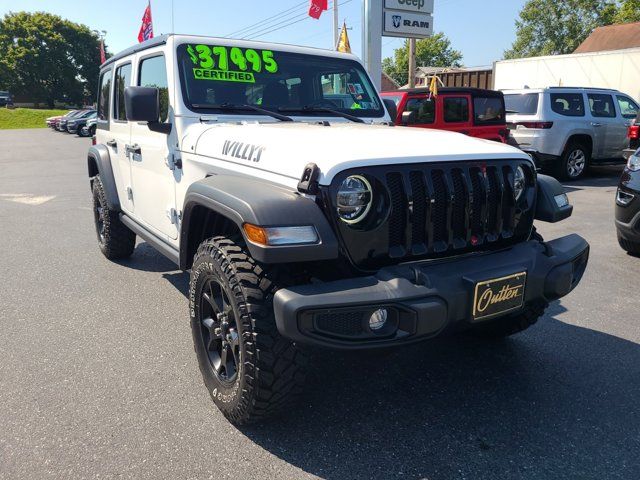 2021 Jeep Wrangler Unlimited Willys