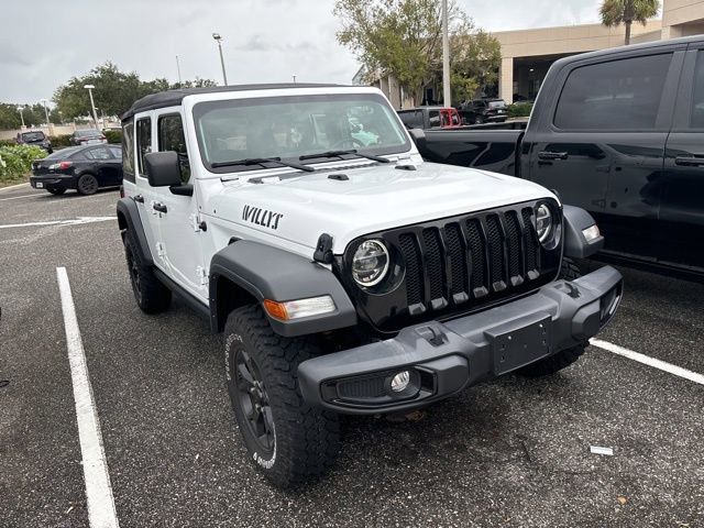 2021 Jeep Wrangler Unlimited Willys