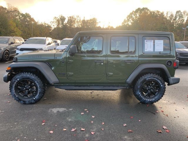 2021 Jeep Wrangler Unlimited Willys