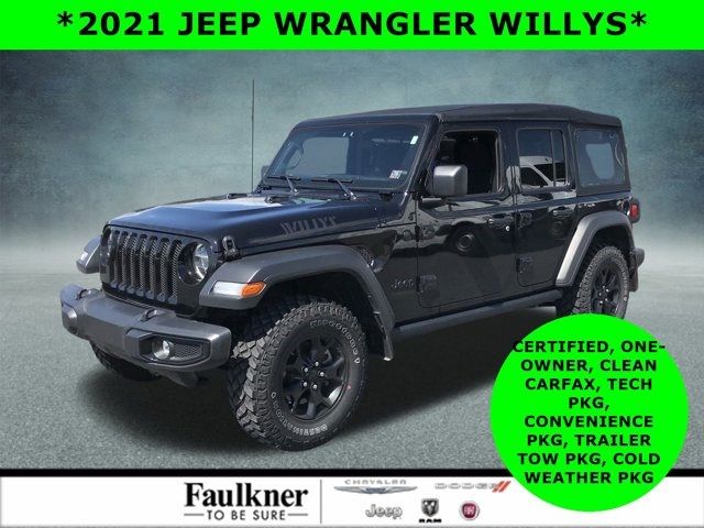 2021 Jeep Wrangler Unlimited Willys