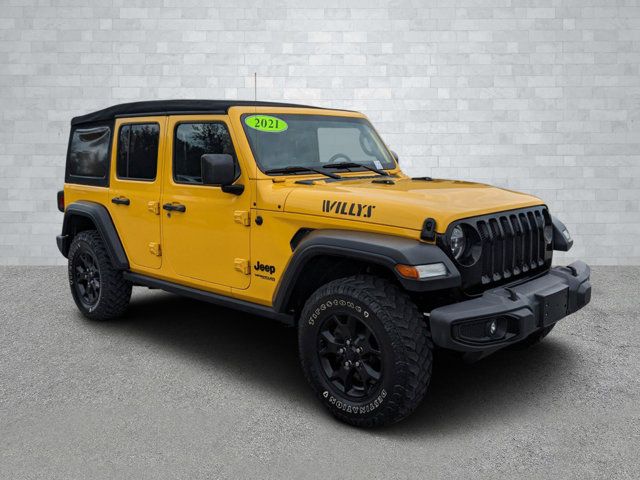 2021 Jeep Wrangler Unlimited Willys